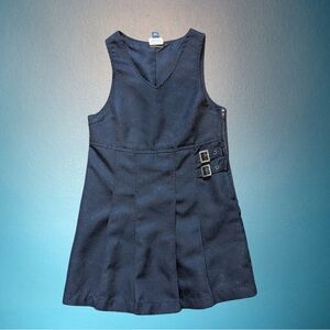 French Toast Size 6 Navy Blue Pleated School Uniform Jumper